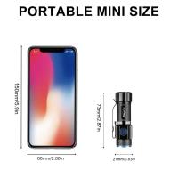 Linterna LED P50 de Alto Brillo Portátil, Impermeable, Carga Recargable por USB, Luz Blanca de 1410lm para el Hogar y al Aire Libre - details 13