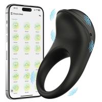 Anillo de Retardo de Ejaculación Controlado por APP Juguete Sensorial para Adultos 18+ - details 7