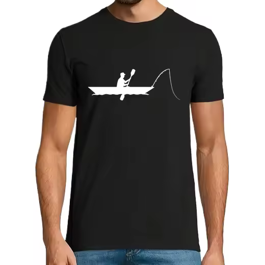 pesca en kayak,Camiseta de Pádel Divertido, ropa para exteriores - 1