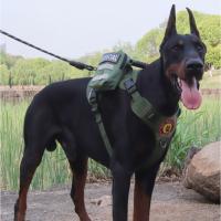 Suministros para gatos, conjunto de correa reflectante para perros, Anti Escape, sin tirones, arnés para perros grandes, chaleco, cuerda de tracción ajustable transpirable para perros y cachorros - details 13