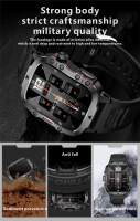 NORTH EDGE-reloj inteligente deportivo para hombre, dispositivo resistente al agua 3ATM, anticaída, medición de oxígeno en sangre, monitoreo del sueño, Bluetooth, reproducción de música, batería de 420mAh, modo de espera largo - details 2