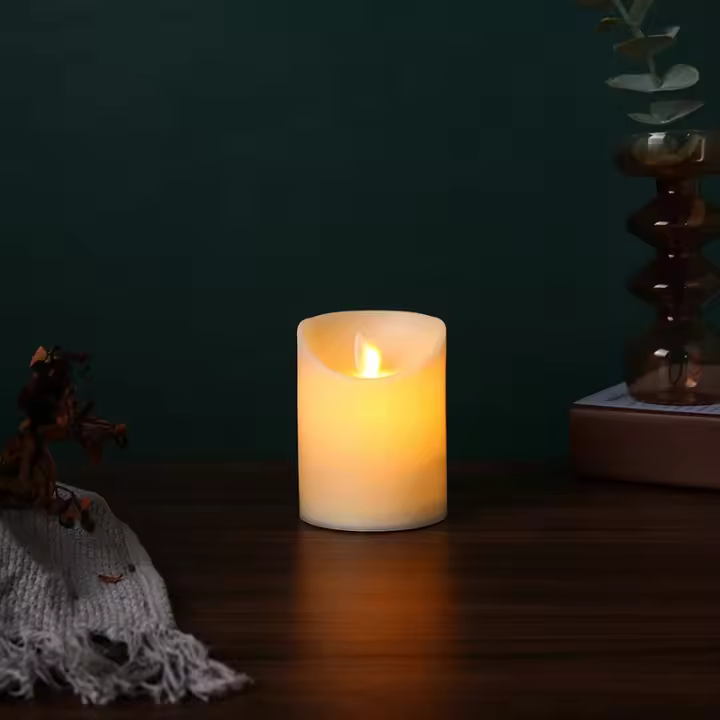 Velas LED Recargables USB, con Control Remoto, para Salón, Halloween y Navidad - 1