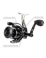 KastKing-carrete de pesca giratorio, arrastre máximo de 18KG, 7 + 1 rodamientos de bolas, carrete de aluminio, arrastre de fibra de carbono para agua salada - details 2