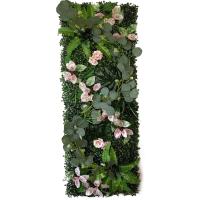 40X120CM nueva planta Artificial vid tablero Artificial césped simulación césped hoja verde rejilla decoración de pared - details 3