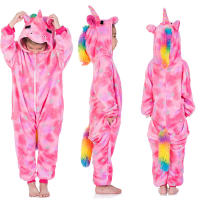 Kigurumi-ropa de dormir con dibujos de animales para niños y niñas, Pijamas suaves de unicornio para el hogar, Invierno - details 18