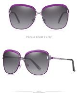 Gafas de Sol Polarizadas para Mujeres Lente de Gradiente Oculos de Sol Cuadrados de Marca de Lujo - details 19