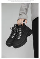 Nuevos zapatos de senderismo para senderismo de caña baja para ocio al aire libre, zapatos de hombre de suela gruesa que aumentan - details 8