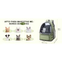 ALLSOPETS Mochila para Gatos Diseño Innovador con Burbuja Plegable & Portátil