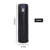 Termo de acero inoxidable para café, té, botella de agua térmica, vaso de bebida de viaje, 500ml - details 3