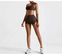 Shorts de Yoga de Cintura Alta para Mujer Control de Barriga, Elevación de Glúteos, Ropa Deportiva de Nylon para Primavera/Verano - details 3