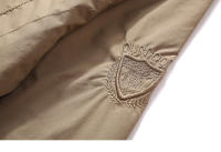 Chaifenko Men's Lightweight Jacket Impermeable con Capucha Parador de Viento Cierre de Cremallera - details 10