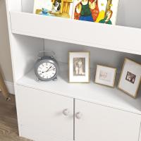 Estante de Libros para Niños Diseño de 3 Compartimentos y 2 Armarios Ideal para Escuela Dormitorio - details 7