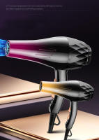 Secador De Pelo Profesional Rápido Con Ajuste Caliente Frío Herramientas De Peluquería Para Salón De Belleza Con Boquilla Incluida - details 1