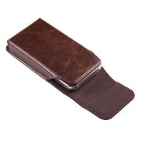 Funda con Clip para cinturón, soporte para teléfono móvil de cuero PU, bolsa multiusos para teléfono móvil, bolsa protectora Retro portátil para cintura, bolsa para cinturón - details 7