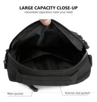 Bolso de hombro para hombre y mujer, bandolera táctica Molle, resistente al agua, multifuncional, para acampar y hacer senderismo - details 2
