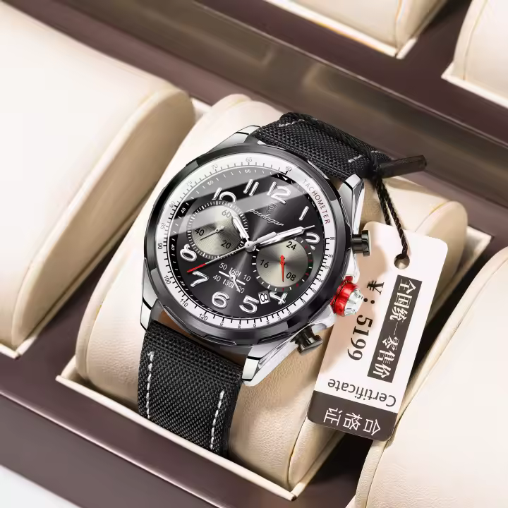 Reloj de hombre multifunción nuevo - 1