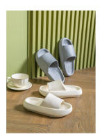 Zapatillas de suela gruesa para hombre y mujer, sandalias suaves de EVA, para el hogar Chanclas de playa, antideslizantes, talla grande 36-45 - details 7