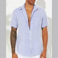Nueva moda, nueva moda de camisa casual de manga corta para hombre - details 1