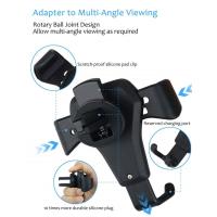 Soporte Universal de teléfono para coche, montaje de ventilación de aire por gravedad automática, nuevo diseño ergonómico para iPhone, Samsung y Huawei - details 8
