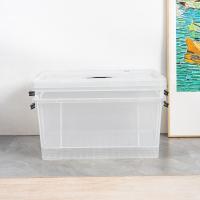 Caja de Almacenamiento de Plástico Transparente Segura y Duradera 90L*4 Diseño Apilable Resistente - details 18