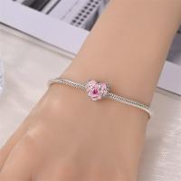 Abalorio Original de Plata de Ley 925 para mujer, abalorio de alta calidad adecuado para pulsera DIY, cuentas de amor para el Día de San Valentín, regalos de joyería para fiesta, nuevo - details 85