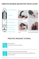 Masajeador de Tratamiento Prostatico Vibrador Anal Juguetes Sexuales para Hombres Masturbación Masaje del Punto G Orgasmico Productos para Adultos - details 8