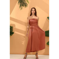 Vestido largo con vendaje sexy y espalda cruzada con múltiples correas y uso multidireccional - details 60