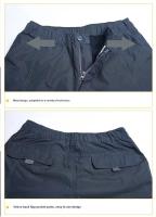 Pantalones de algodón para hombre al aire libre, pantalones Cargo gruesos y cálidos con forro, pantalones casuales para personas mayores, pantalones de invierno holgados - details 18