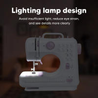 Máquina de Coser Portátil 12 Puntadas Diferentes with Pedal y Lámpara Integrada - details 10