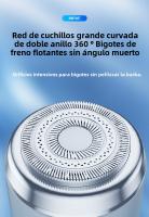 Afeitadora Eléctrica Portátil Mini Compacta, Recargable, Lavable para Hombres - details 5