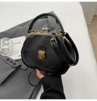 Elegante bolso cruzado negro para mujer, bolso de hombro retro chic con cierre dorado, perfecto para la moda de otoño e invierno - details 19