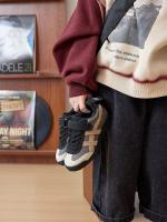 Zapatillas deportivas de cuero de terciopelo, zapatos de entrenamiento alemanes, zapatos Forrest Gump, zapatos de bebé - details 3