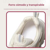 Calzado deportivo y de ocio transpirable de malla, zapatillas ligeras y versátiles para muffins. - details 6