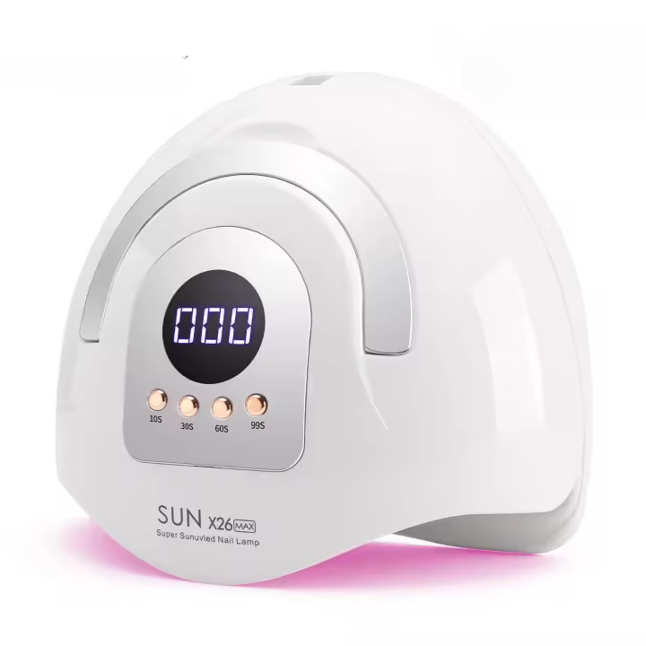 Secador de Manicura de Lujo 380W UV 81 LEDs Lámpara de Cure de Gel de Uñas de Diseño de Mango - 1