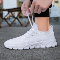 zapatos informales Unisex a la moda, calzado ultraligero de talla grande, zapatillas cómodas antideslizantes para exteriores, zapatos de malla transpirable para hombres - details 23