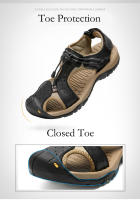 Sandalias de verano para hombre, sandalias de playa transpirables para hombre, agua al aire libre, senderismo, Camping, pesca, escalada, zapatos acuáticos - details 5