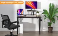 Rcynview  Escritorio de Computadora Estilo Clásico Cajón Utilidad Altura 75cm Ancho 80cm - details 4