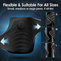 Masturbador masculino vibrador de entrenamiento con Control por aplicación, juguete Sexual para hombres, masajeador Sexual, anillo glande, entrenador, 18 + - details 6