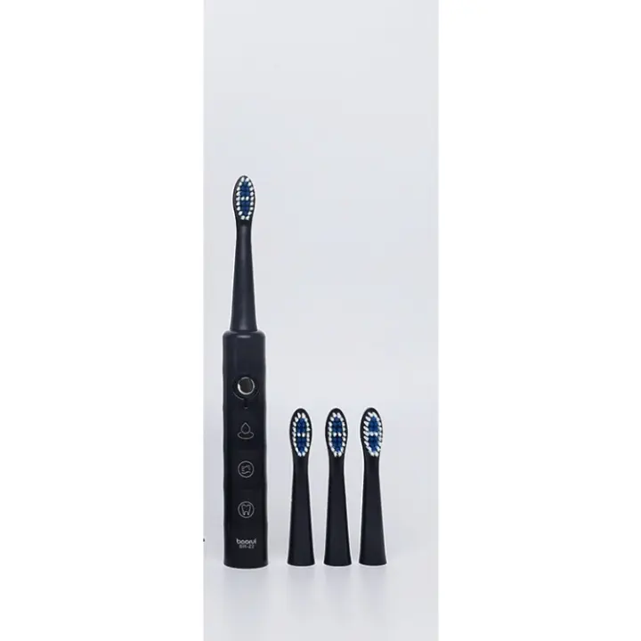 Cepillo de dientes eléctrico sónico para adultos, modelo DuPont de lana suave, resistente al agua, carga USB, fábrica - 1