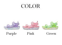 Sandalias deportivas de suela suave para niñas, zapatos de princesa a la moda, flores rosas, zapatos planos de marca, zapatos de playa antideslizantes, Verano - details 6