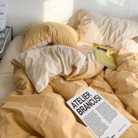 Juego de Ropa de Cama de Moda Blanca Sólida Tamaño Cama Básico a Grande - details 6