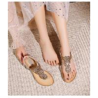 Sandalias Plataforma Mujer Strass Verano 2025 - Diseño Bohemio con Tacon Ancho Cómodo - Zapatos Elegantes Playa y Fiesta - details 16