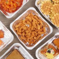 Bandeja de papel de aluminio para alimentos, caja de papel de aluminio antiadherente reutilizable para horno, herramientas para hornear barbacoa, bandeja para freidora de aire resistente al aceite, 6/7/8 pulgadas, 10 Uds. - details 12