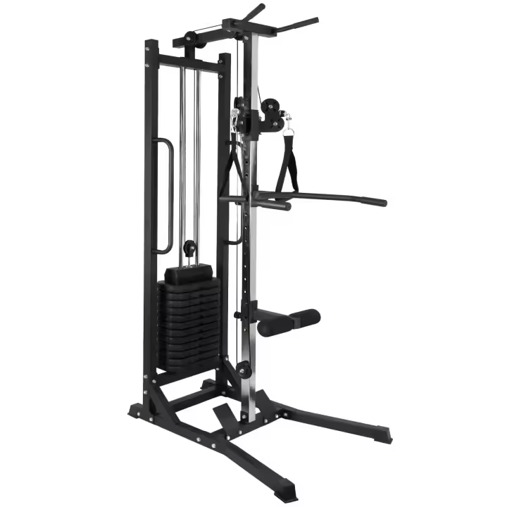Máquina de Musculación Multiestación Musculación,Maquina Multifuncion Musculacion para Estación de dominadas con Pesas,Maquina Gimnasio para Fitness Gimnasio en Casa, Ejercitar Parte Superior Cuerpo - 1
