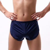 Bragas Masculinas Ropa Interior Bóxers Transpirable Hombre Bóxer Pijama Calzoncillos Side Split Cueca homem Shorts Ropa de dormir - details 12