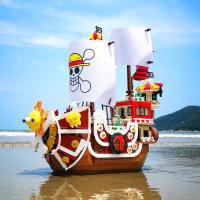Set de Bloques de Construcción de Nave Pirata Anime HI-REECE Modelo de Barco de Ladrillos Thousand Sunny Juguete de Juego para Adulto y Niño - details 0