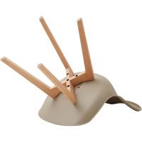 Juego de comedor moderno de 4 sillas, estructura conjunta, mesa redonda, mesa de cocina - details 8