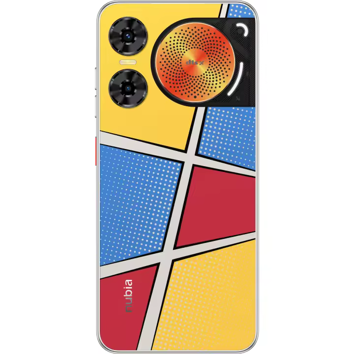 ZTE nubia Music 2, Smartphone libre, 4GB+128GB [VERSIÓN ESPAÑOLA], Altavoz 95db, Luces LED, Pantalla HD+ 6,7 120Hz, Cámara 50MP con IA, Batería 5000mAh, Android 14, Incluye Funda y - 1