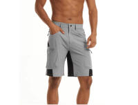 Pantalones cortos atléticos para hombre, ropa deportiva de secado rápido, transpirable, para correr, senderismo y trabajo, informal, Verano - details 3