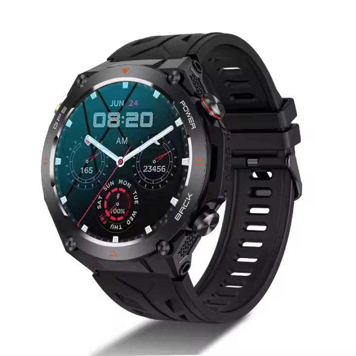 2025 deportes al aire libre resistencia gran capacidad 650 mAh nuevo reloj inteligente para hombres impermeable 100 + modo deportivo brújula Bluetooth llamada frecuencia cardíaca oxígeno en sangre fitness reloj inteligente para mujeres - 1